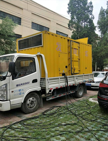 黑河发电车出租-柴油发电机组排烟系统设计要求及其考虑因素