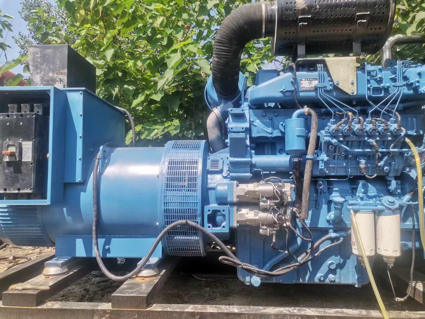 黑河详细说明降低 800kW 柴油发电机输出电流波动的方法